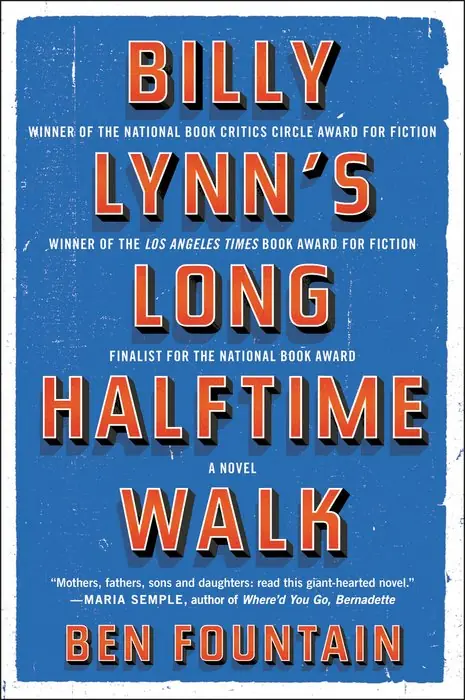 Cover of Billy Lynn's Long Halftime Walk by Ben Fountain