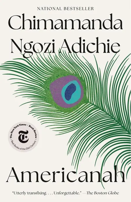 Cover of Americanah by Chimamanda Ngozi Adichie